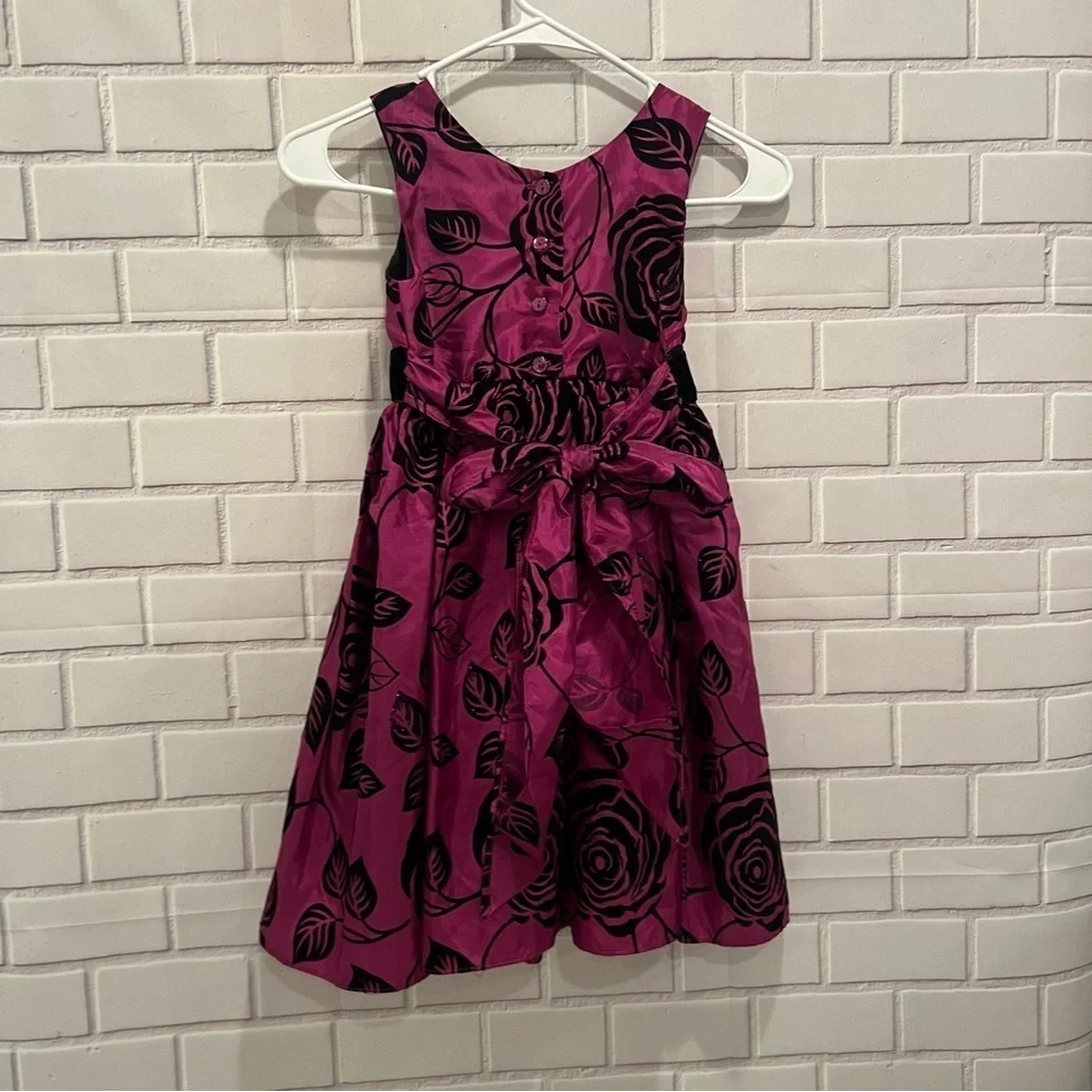 JONA MICHELLE girls purple party Hilda’s fashion chic  dress /size 6